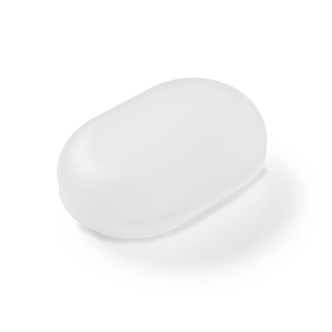 Manicare Travel Soap Case, Portable Soap Box, Frosted Plastic Container To Keep Soap Clean, Bathroom And Travel, Waterproof Soap Dish With Lid