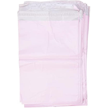 Triplast 10 x 14-Inch Plastic Mailing Postal Bag - Pink (Pack of 100)