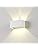 Dr.lazy Led Wall Light Aluminum 20W Indoor Led Wall Lamp Adjustable Up Down Wall Light Outdoor IP65 Waterproof Wall Sconce Lighting Fixtures for Bedroom Hallway (White-Natural White)