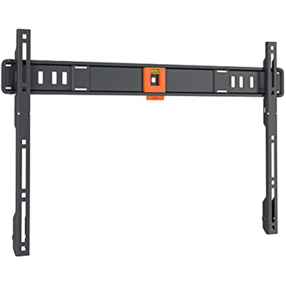 Vogel's TVM 1605 fixed TV wall bracket for 40-100 inch TVs, Max. 165 lbs (75 kg), Flat TV wall mount, Max. VESA 600x400, Universal compatibility