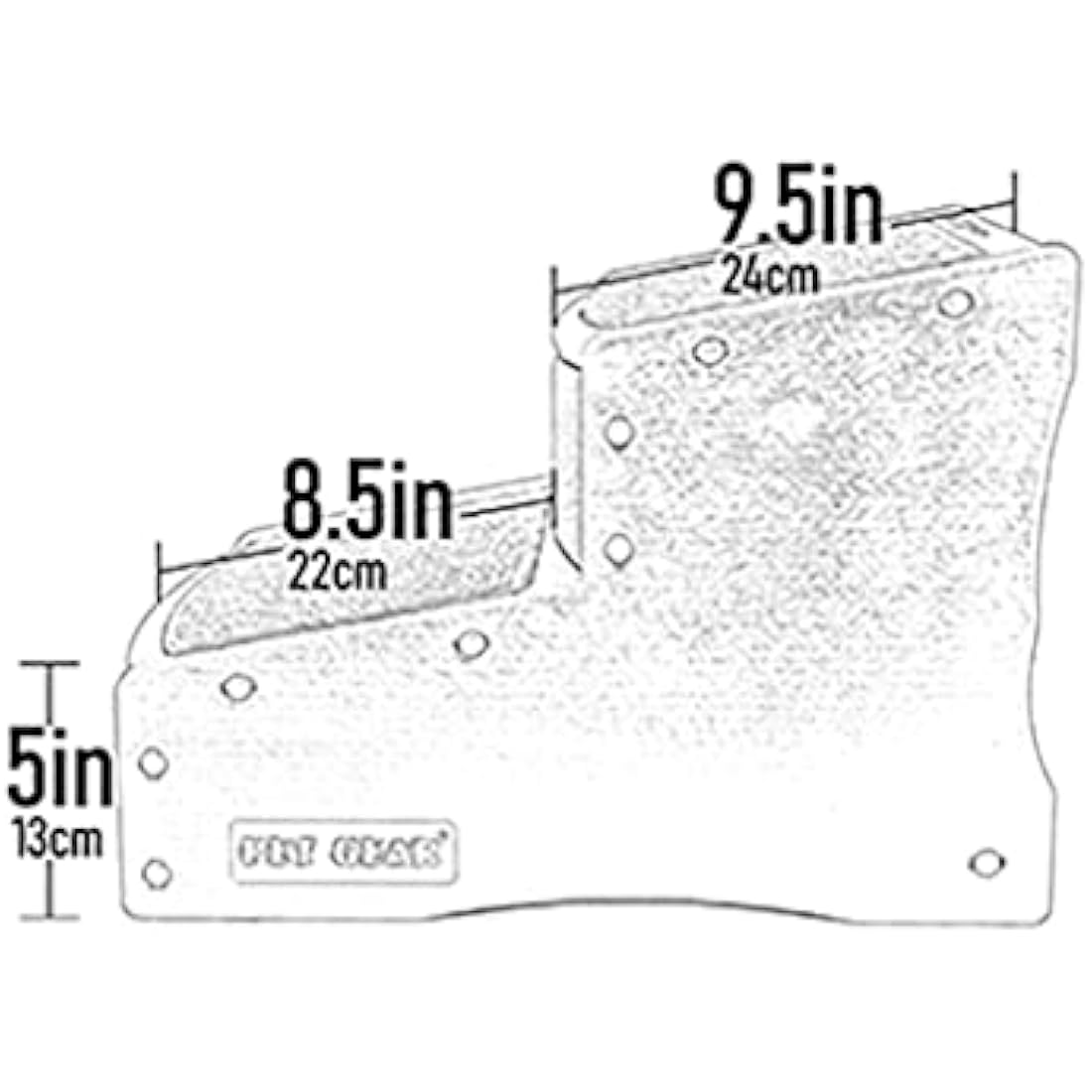 Pet Gear Easy Step II, X-Small, Light Cocoa Cream