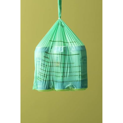150 Bags Compost Bin Liners 6L 8L 10L 30L Kitchen Waste Bags 100% Biodegradable Bags with EN13432 Certification (10L)