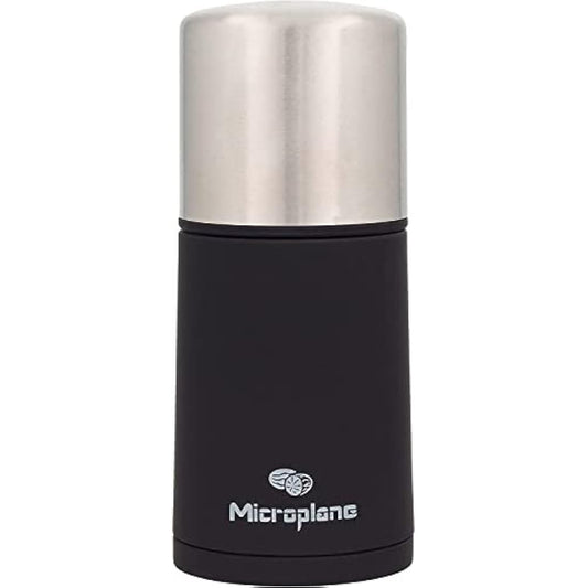Microplane Spice Mill Stainless steel for Nutmeg Cinnamon Tonka beans,5 x 5 x 13.6 cm