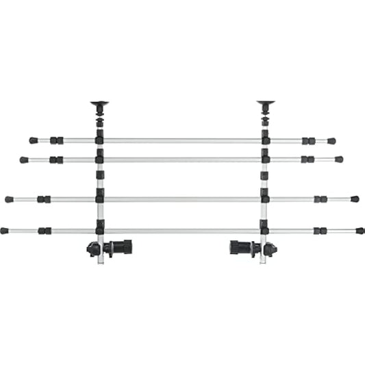 Trixie 13171 Car Grille, Width 96-163 cm Height 34-48 cm, Silver/Black, 3031g [Energy Class A]