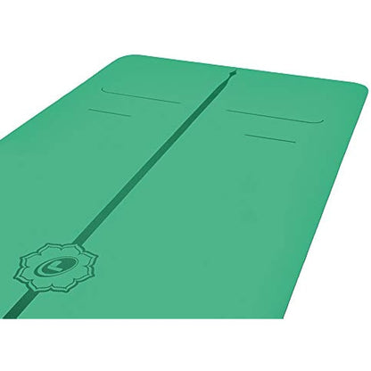Liforme Evolve Yoga Mat – Free Yoga Bag, Patented Alignment System, Warrior-like Grip, Non-slip, Eco-friendly and Biodegradable, sweat-resistant, long, wide and 4.2mm thick mat for comfort