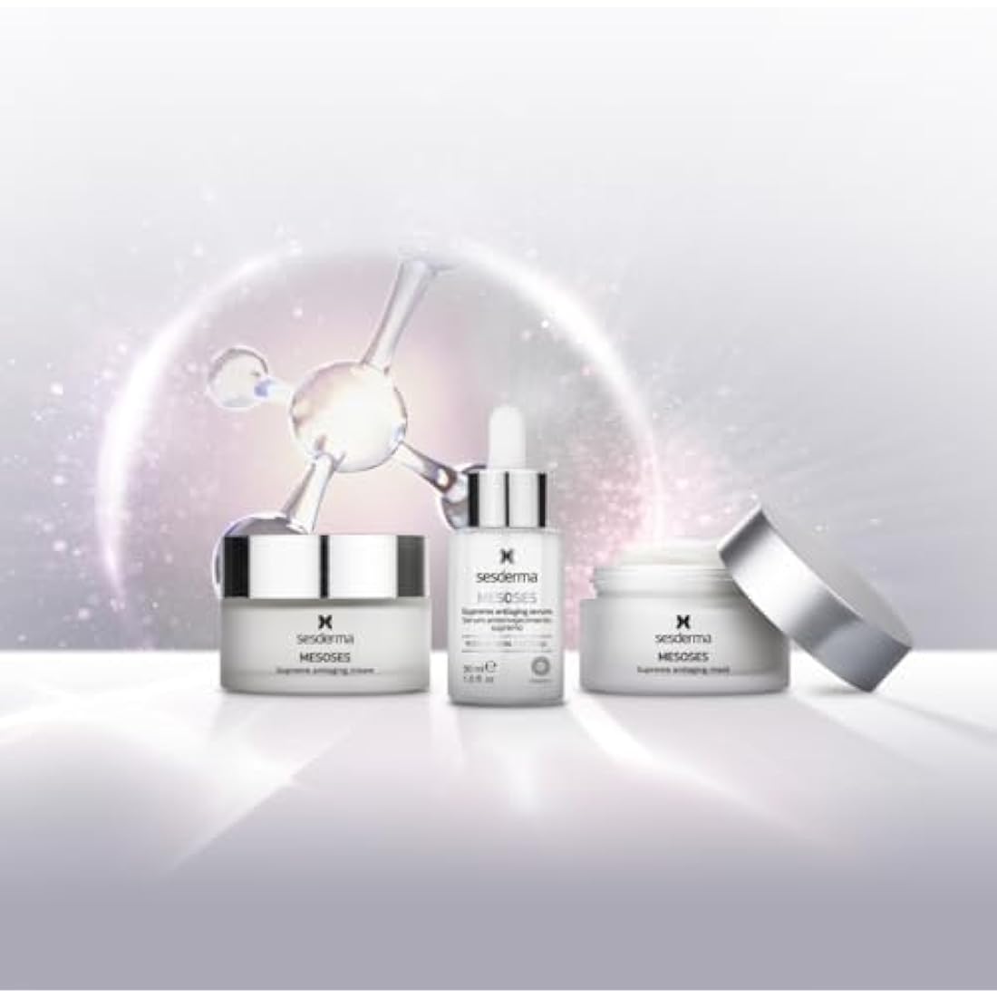 Sesderma Mesoses – Supreme Anti-Aging Cream – Anti-Wrinkle Face Cream – Hyaluronic Acid – Day & Night Facial Cream – 50 ml