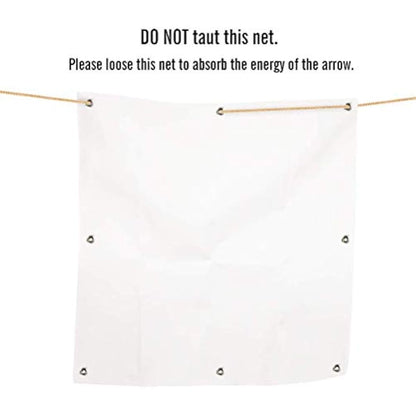 Aoneky 2mm Archery Target BackStop Netting 5x5ft/ 5x6ft/ 5x10ft - Heavy Duty Archery Target Backstop Net