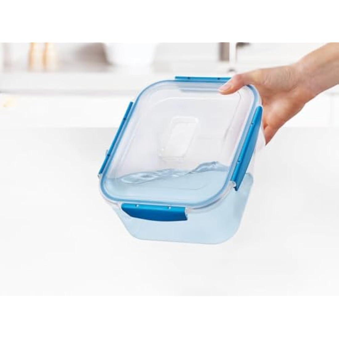 Joseph Joseph Nest Lock, 5 Piece Plastic Food Kitchen Storage Container set with lids, Leak Proof, Airtight, Space Saving, BPA free- Multicolour