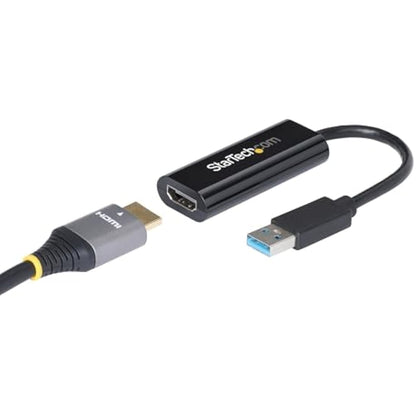 StarTech.com USB 3.0 to HDMI Adapter, USB to HDMI Monitor Converter for Windows, 1080P , TAA (no support for macOS/ChromeOS/Linux)