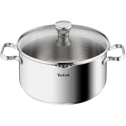 Tefal A70546 Duetto Cooking Pot Diameter 24 cm Suitable for Induction Cookers