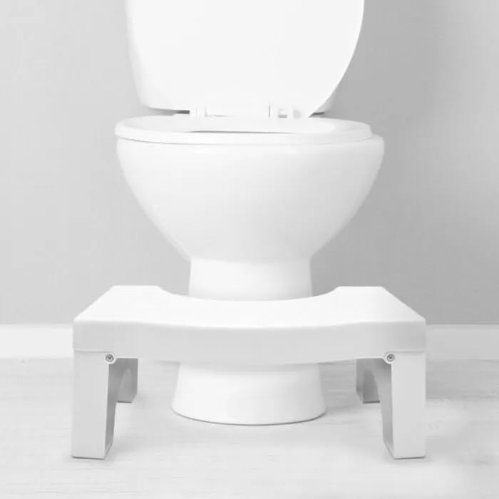 Folding Toilet Stool by Go Better