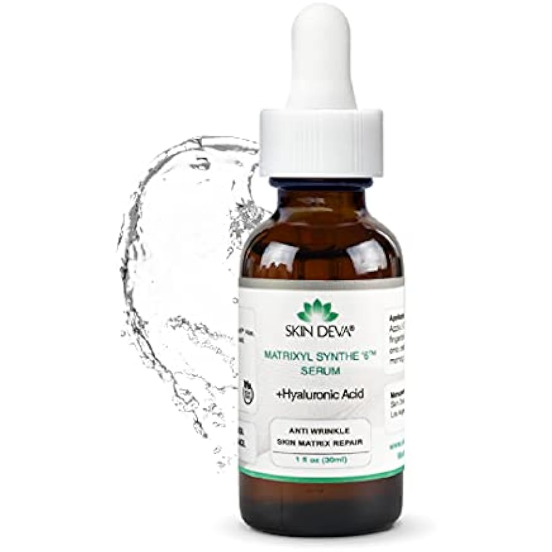 SKIN DEVA Matrixyl Synthe '6 Serum with Hyaluronic Acid - Anti-Aging with the breakthrough Matrixyl synthe’6 serum 1 oz