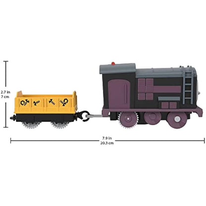 Thomas & Friends Motorized Toy Train Diesel Battery-Powered Engine with Cargo for Preschool Pretend Play Ages 3+ Years, HDY64