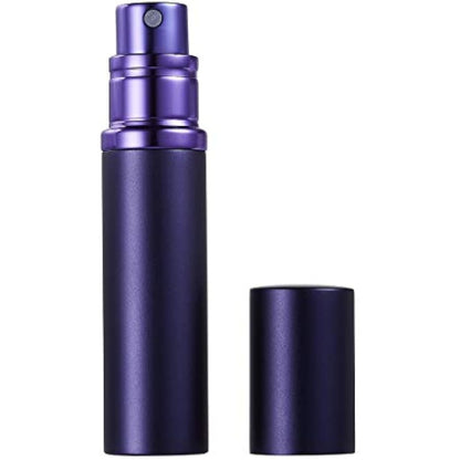 AsaNana Perfume Atomiser, Refillable & Travel Size Perfume Bottle, Leaking Proof,Bottom Pump without Funnel, Luxurious Small women and men, 5ml (Cla-MatBlue)