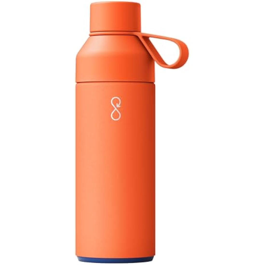 Ocean Bottle - Recycled Stainless Steel Bottle - Eco-Friendly & Reusable (Big 1l, Sun Orange)
