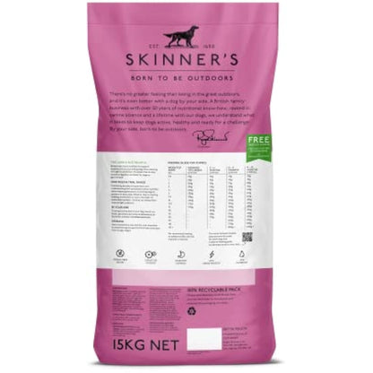Skinner's Field & Trial Puppy Lamb & Rice – Complete Dry Food, Hypoallergenic, Supports Gut Health, Ideal for Larger Breeds, 15kg