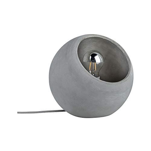 Paulmann 79663 Neordic Ingram Table luminaire max. 1x20W Table lamp for E27 Lamps Bedside lamp Grey 230V Concrete Without lamp