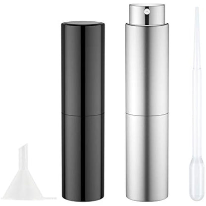 Faireach Perfume Atomiser Refillable 20ML Travel Aftershave Dispenser Spray Bottle Empty Leak Proof