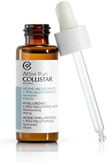 Collistar Attivi PUri Hyaluronic Acid + Polyglutamic Acid Moisturising Lifting Treatment Drops Deep Moisturise, Tightens and Reduces Wrinkles 30ml