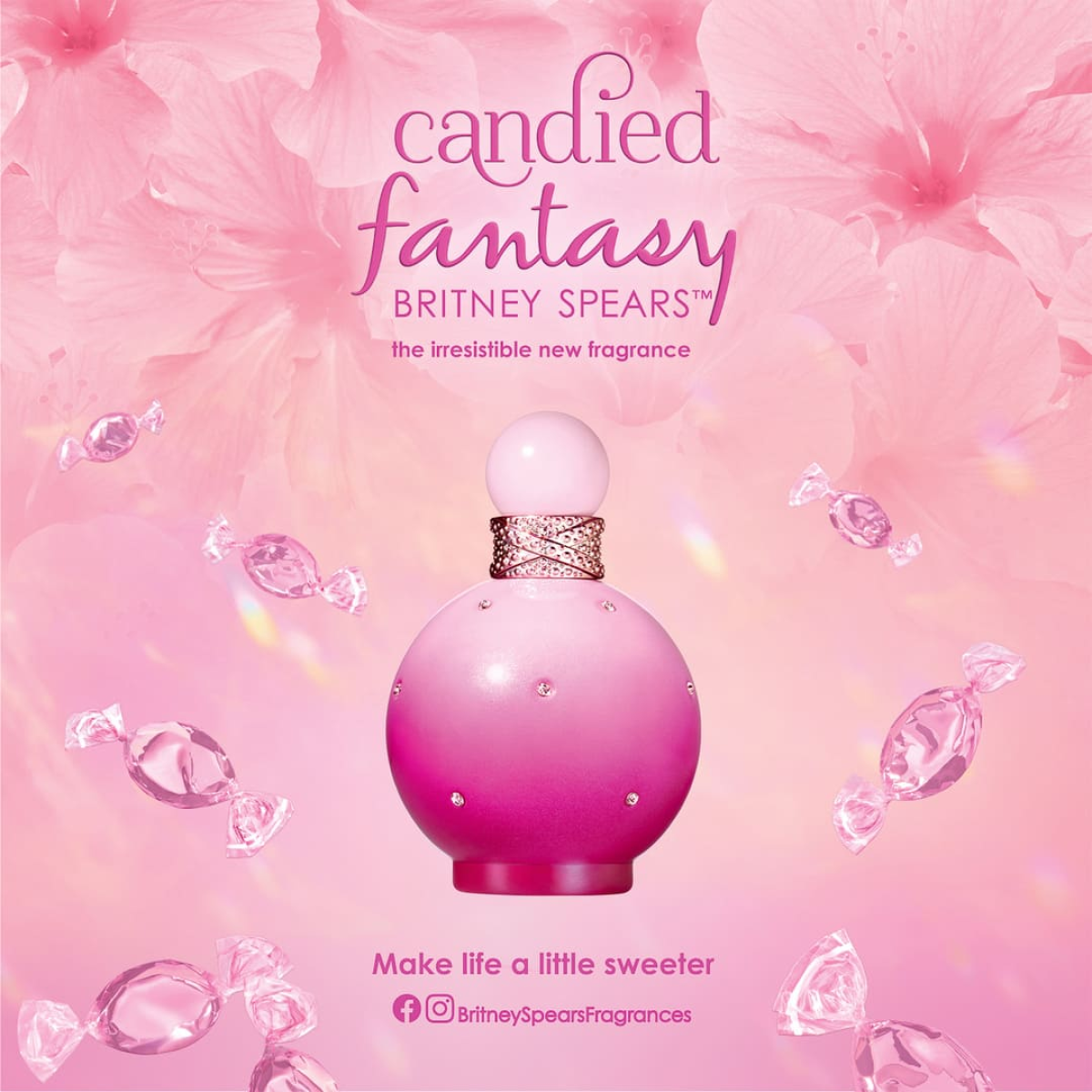 Britney Spears Candied Fantasy Eau De Toilette Spray 30ml