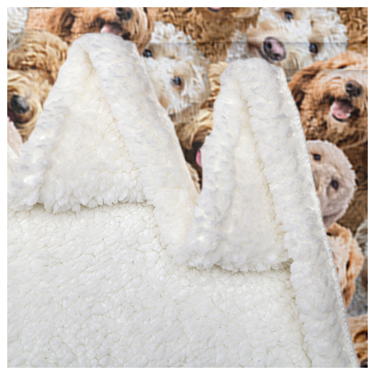 Cockapoos Fleece Blanket Fuzzy Dogs Blanket for Kids Adults Cute Puppy Cockapoos Throw Blanket Puppy Dog Animal Pattern Sherpa Blankets Cockapoos Gifts for Women (150x200cm)