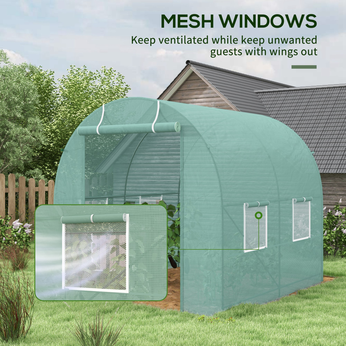 Walk-in Tunnel Greenhouse