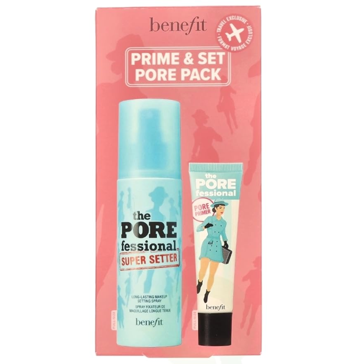 Benefit The Porefessional Primer Set (Primer 22ml  Super Setter 120ml)