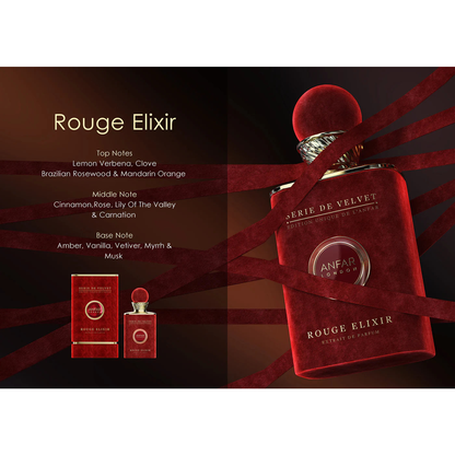 Rouge Elixir Pour Femme Extrait de Parfum 100ml
