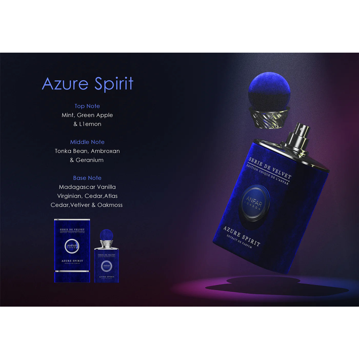 Azure Spirit Extrait de Parfum 100ml