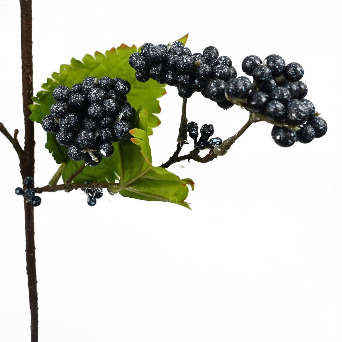 6x 65cm Grape Leaf Foliage Spray with Berries Artificial