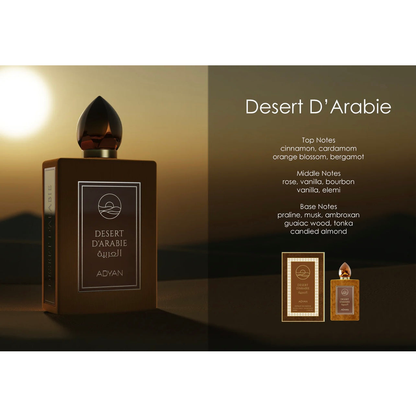 Desert D’Arabie by Adyan – Extrait de Parfum (100ml)