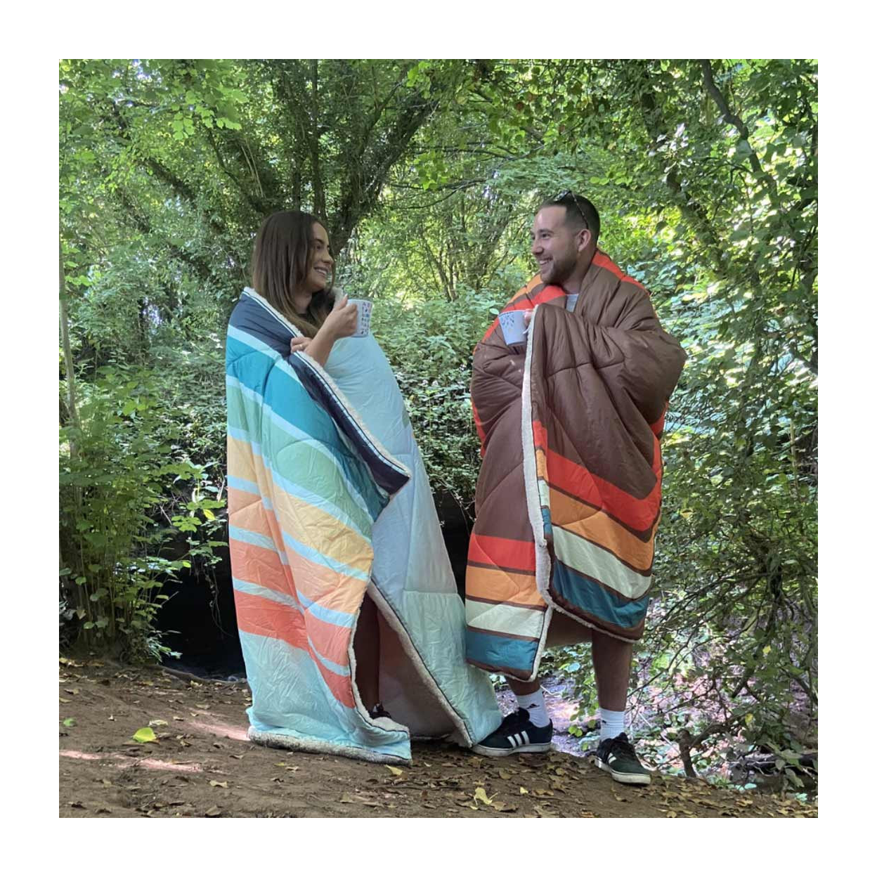 Blanco Outdoor Blanket (Tonal TreeTops)