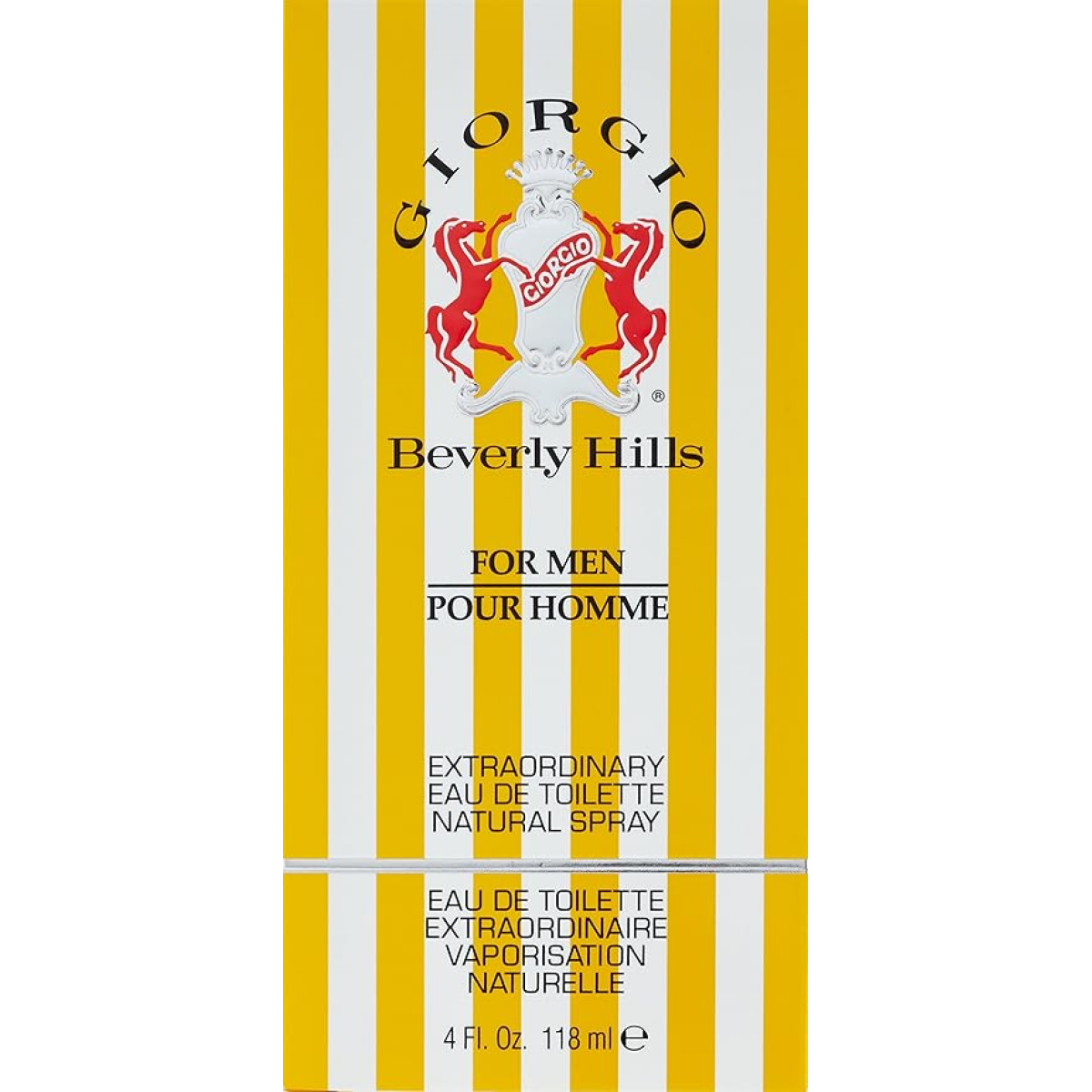 Giorgio Beverly Hills Yellow Pour Homme Eau de Toilette Spray 118ml