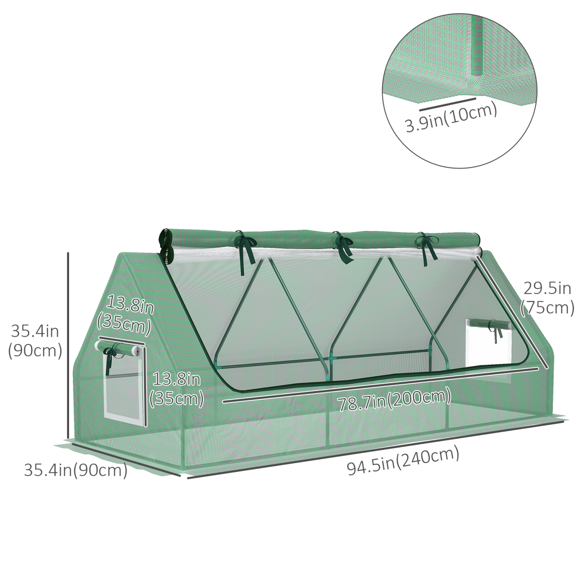 Mini Walk-in Greenhouse