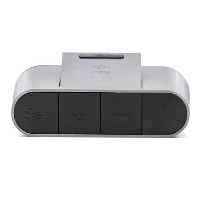 Acctim Kian Reverse Digital Pop Up Alarm Clock Matt Grey 16109