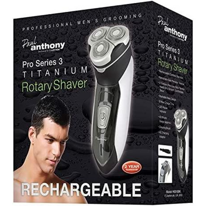 Paul Anthony 'Pro Series 3' Mens USB Rotary Shaver