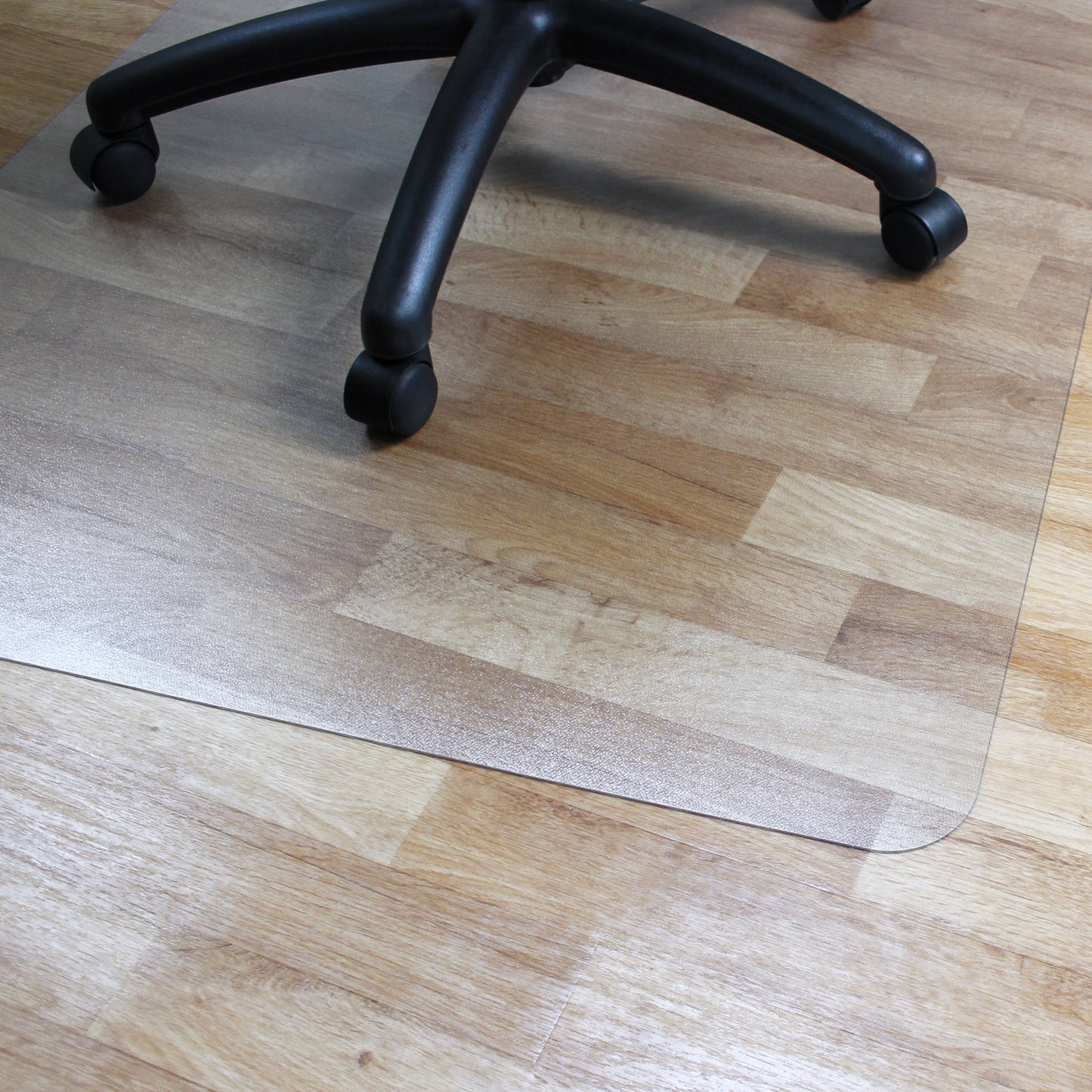 Advantagemat® Vinyl Rectangular Chair Mat for Hard Floor - 116 x 150cm