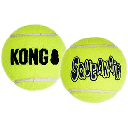 KONG SqueakAir Balls (x2) for large dogs