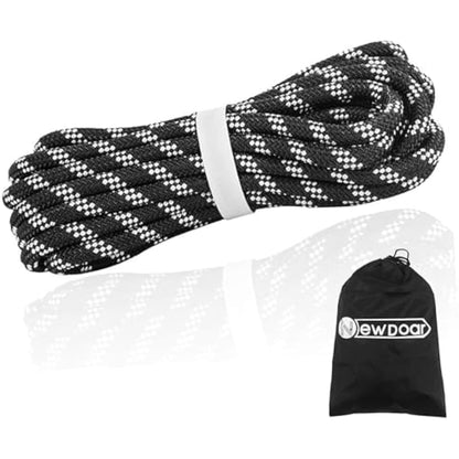 NewDoar Outdoor Rope 14KN/18KN 8mm/10mm High Strength Accessory Cord Rope Double Braid Multifunctional Cord for Camping, Hiking, Fishing, Hauling Loads, Hammocks,Tents
