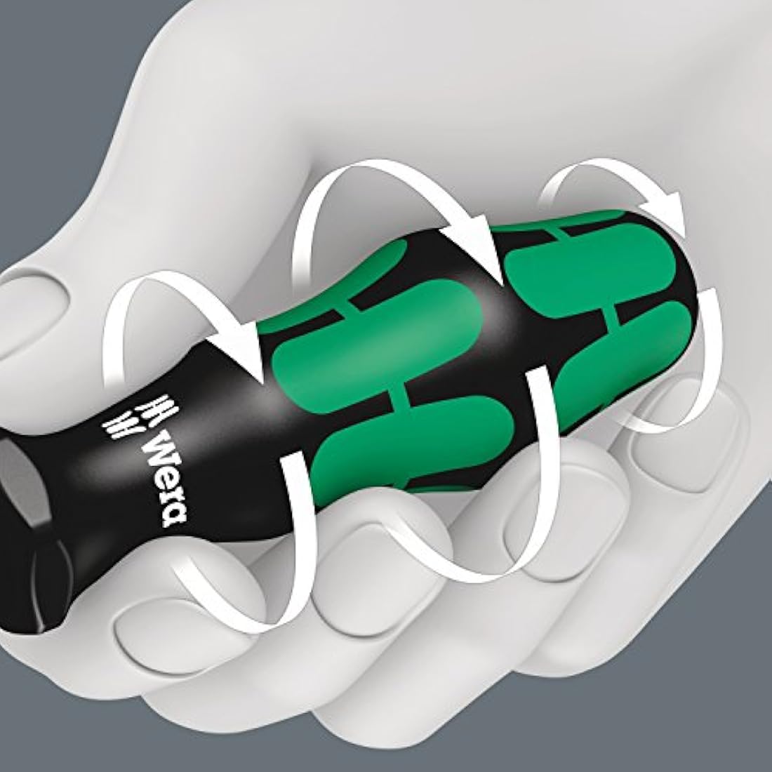 Wera 05105630001 Kraftform Big (Pack 300) Series Screwdriver Set, Green