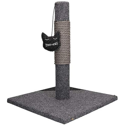 Rosewood Catwalk Collection Charcoal Felt Post for Cats, Grey