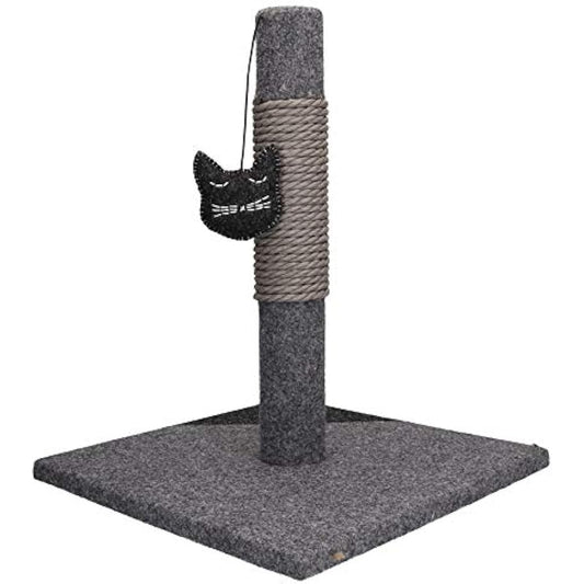 Rosewood Catwalk Collection Charcoal Felt Post for Cats, Grey
