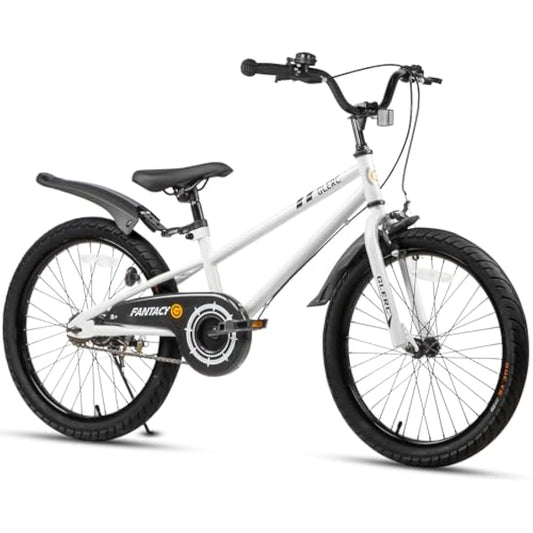 Glerc Fantacy 20 Inch Kids Bike for 2-14 Years Old Boys Girls with Water Bottle Holder & Stabilisers, Multiple Colors