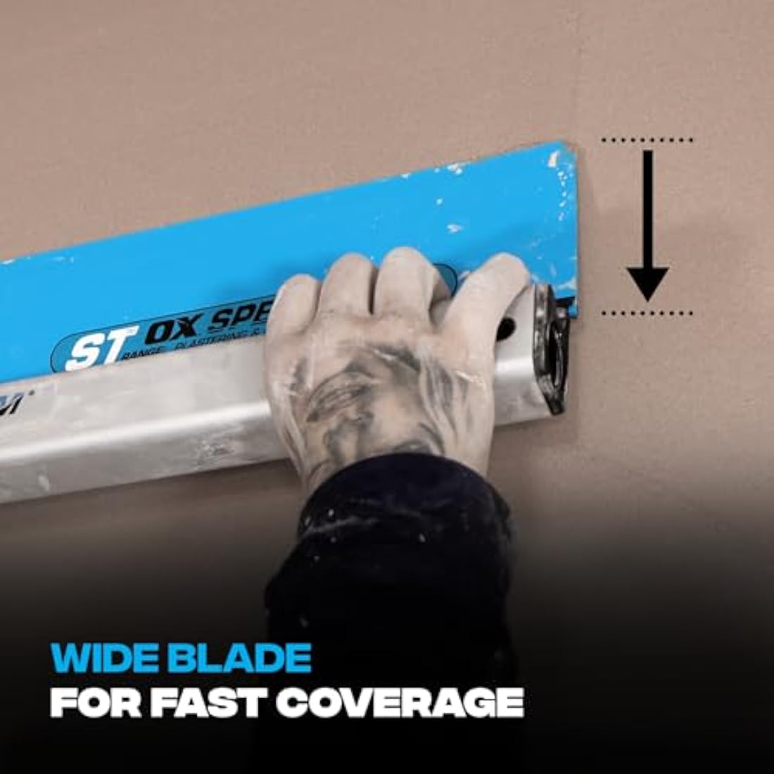 OX Speedskim Semi Flexible Plastering Rule - ST 600mm