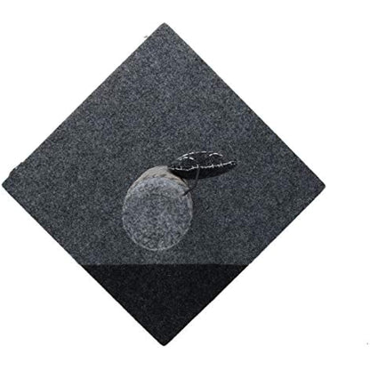 Rosewood Catwalk Collection Charcoal Felt Post for Cats, Grey
