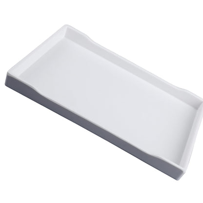 Luckious Bathroom Tray Storage, Wood Grain Style Dresser Tray, Non-Slip Rectangular Small Tray, Jewelry Tray Racks for Perfume, Skincare