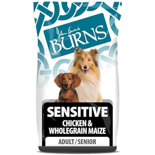 Burns Pet Nutrition Hypoallergenic Complete Dry Dog Food Adult and Senior Dog Sensitive with Chicken 6 kg