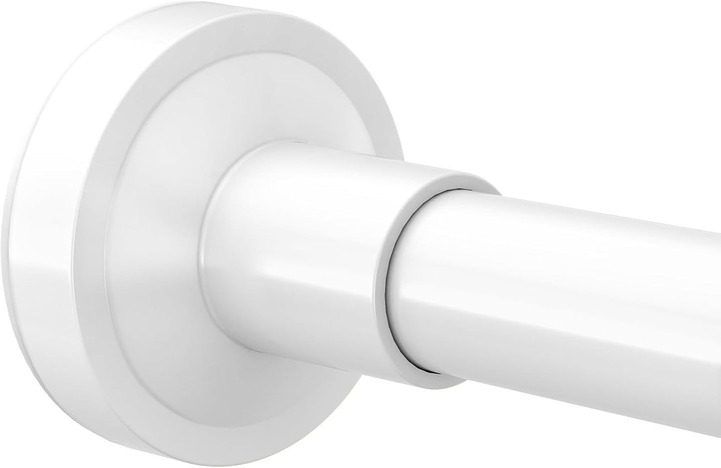 WELDUN Extendable Shower Curtain Tension Rod 48-118CM No Drill Rod