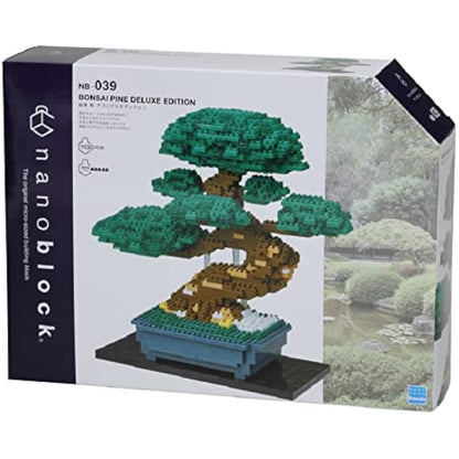 Nanoblock NB039 Bonsai Matsu Toy, Multi