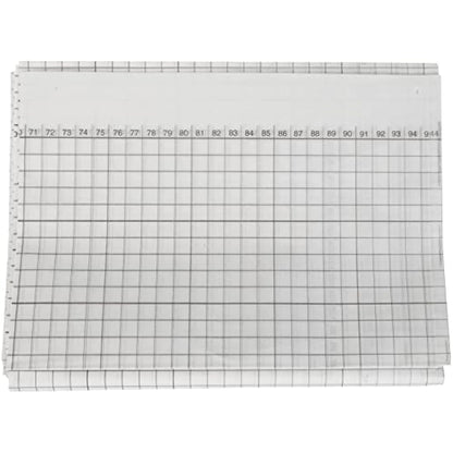 Burda Style Burdastyle Tissue Paper with Centimetre Grid, Blue, One Size